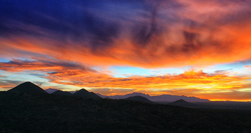 Tombstone Hills & Huachuca Mountains