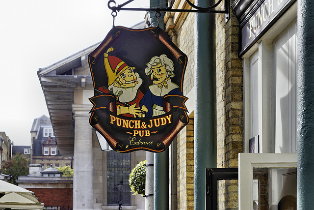 The Punch and Judy Pub – Covent Garden Market, London, England