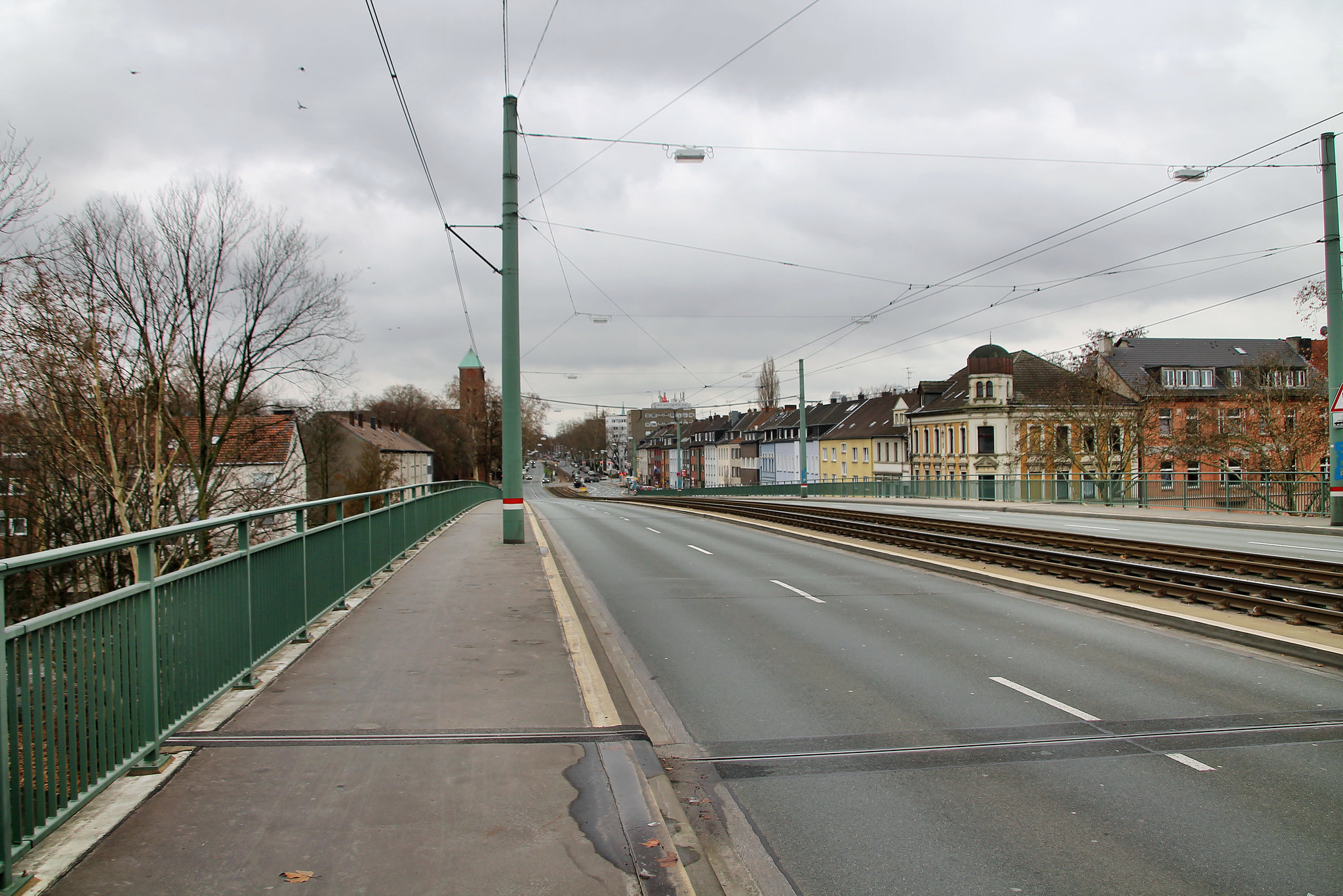 Kurt-Schumacher-Straße, Berliner Brücke (Gelsenkirchen-Schalke) / 30.12.2018