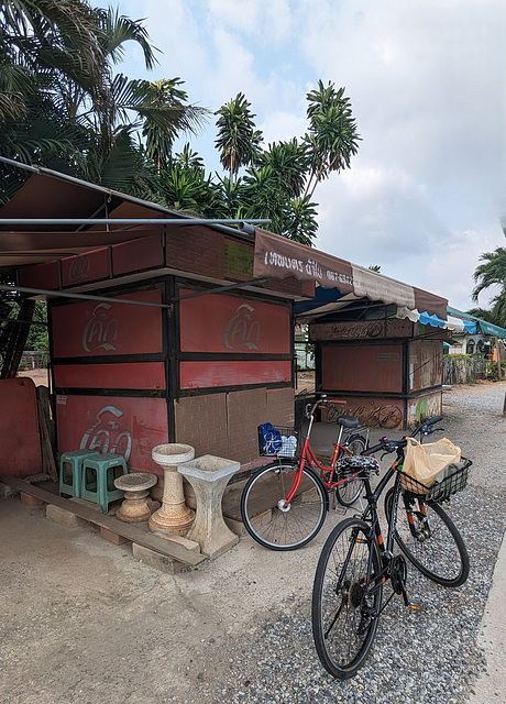 Vélos et Coca-Cola