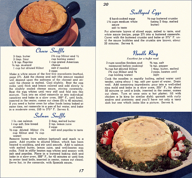 Tested Milnot Recipes (3), 1951