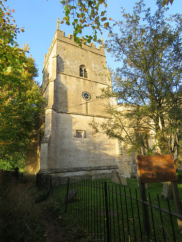 church enstone, oxon  (3) c16 tower, 1530s and 40s