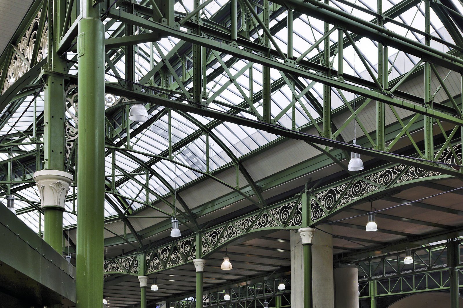 Iron and Glass – Borough Market, Southwark, London, England