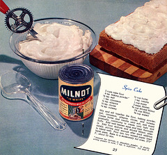 Tested Milnot Recipes (4), 1951