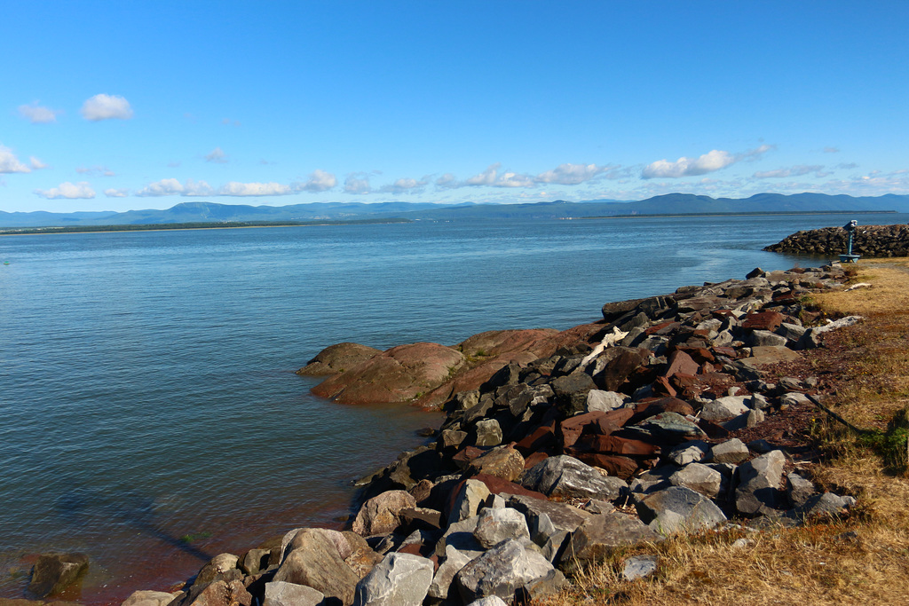 Le Fleuve St-Laurent - au Québec.