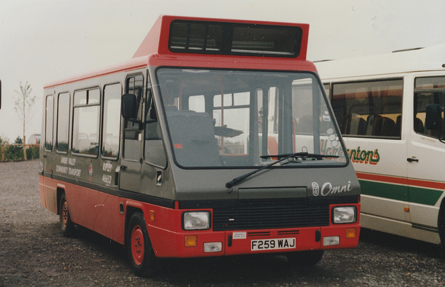 Amber Valley Community Transport F259 WAJ – 22 Oct 1989 (105-2)