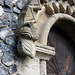 Detail of Chancel  Door, St Mary and St Peter's Church, Kelsale, Suffolk