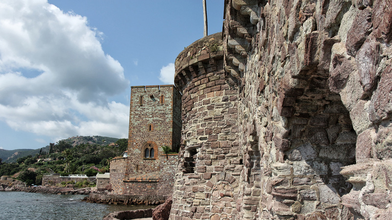 MANDELIEU LA NAPOULE: Visite du Château Henry et Marie CLEWS.04