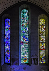Chorfenster im Südquerschiff von Marc Chagall, Fraumünster (© Buelipix)