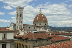 Florence rooftops with Duomo