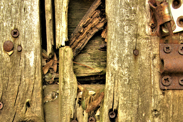 A Bit Of Wood. A Bit Of Rust