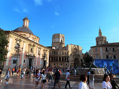 Valencia: plaza de la Virgen
