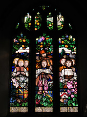 manaton church, devon  c20 glass by brangwyn (1)