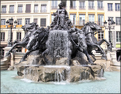 Lyon (69) 13 avril 2018. Place des Terreaux.