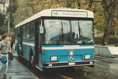 VBL contractor GOWA : LU 15028 in Luzern - 13 Nov 1987