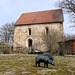 Abbachhof; Profanierte Kirche des ehemaligen Gutshofes  (PiP)