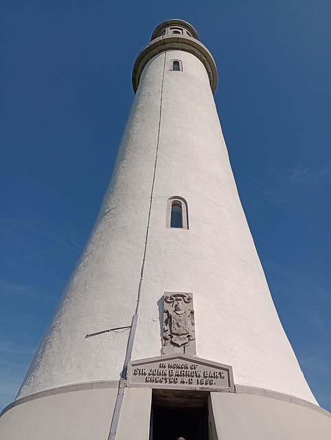 Barrow monument, AKA Ulverston lighthouse.