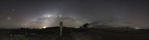 Wiacubbing Hill & Pergande Sheep yard & Milky Way Bow 360 view