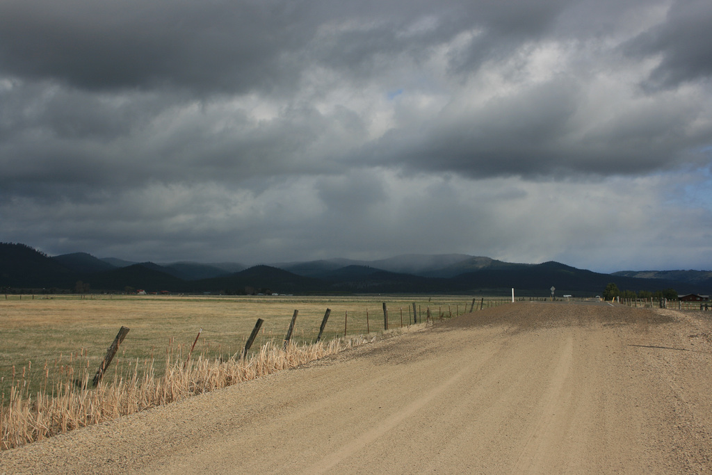 Into the storm...