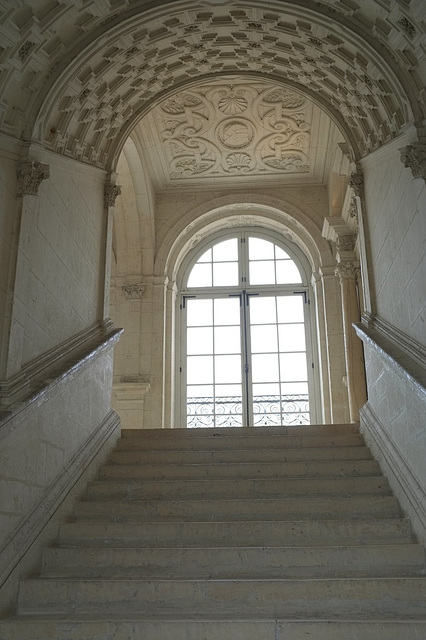 Escalier Renaissance du Château de Serrant