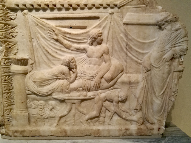 Athens 2020 – National Archæological Museum – Dionysos enters the room