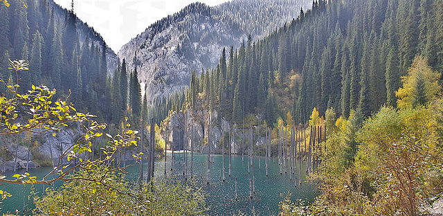 Lake Kaindy, Kazakhstan