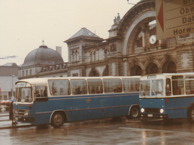 Luzern: Buses of operators contracted to VBL - 2 May 1981