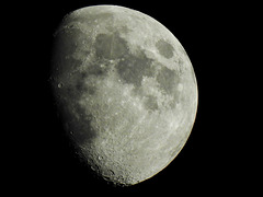 The moon 20/7/2018 (Nikon P900)