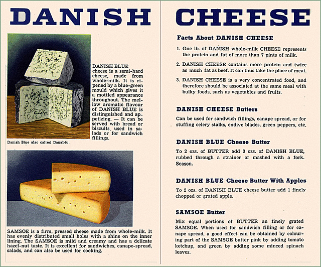 Danish Cheese Pamphlet (2), c1955