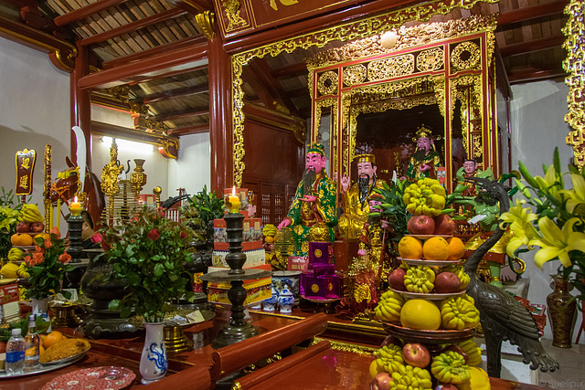 der Jadeberg-Tempel (Den Ngoc Son) in Hanoi (© Buelipix)