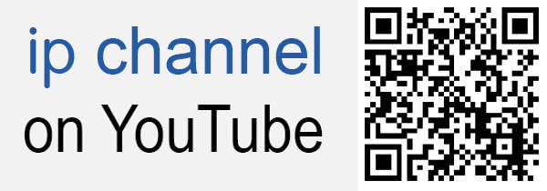 QR code for the ip channel on YouTube