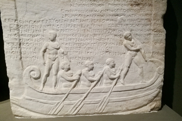 Athens 2020 – National Archæological Museum – Systremma taking part in a naval battle