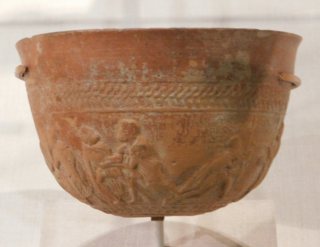 Terracotta Megarian Bowl in the Metropolitan Museum of Art, October 2023