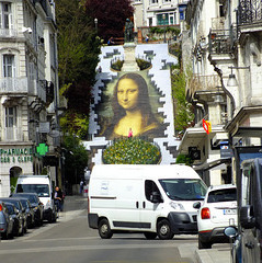 Mona Lisa en visite à Blois (41)