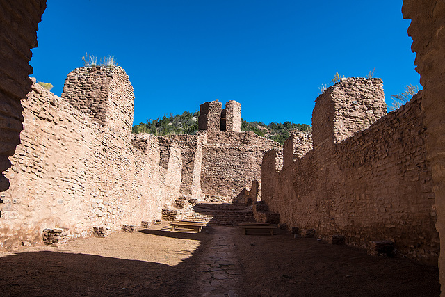 The ruins of Jemez Pueblo9