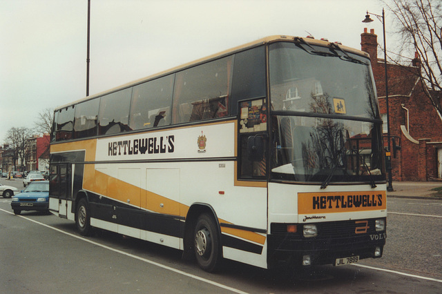 Kettlewell’s of Retford JIL 7899 (A147 JTA) in Baldock – 1 Mar 1997 (346-4)