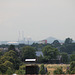 Blick auf die Silhouette von GE-Scholven (Bochum-Stiepel) / 13.07.2023