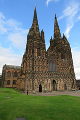 lichfield cathedral, staffs