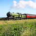 LNER class B12 8572(B.R. number 61572) near Sheringham with 2M14 11.00 Sheringham - Holt North Norfolk Railway 2nd September 2017.