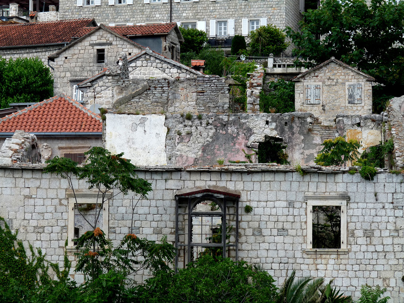 Perast- Ruined House