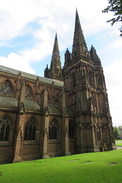 lichfield cathedral, staffs