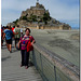 Me on the way to Mont Saint-Michel