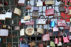 Love locks in Cologne