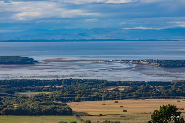 Evening light over Findhorn Bay