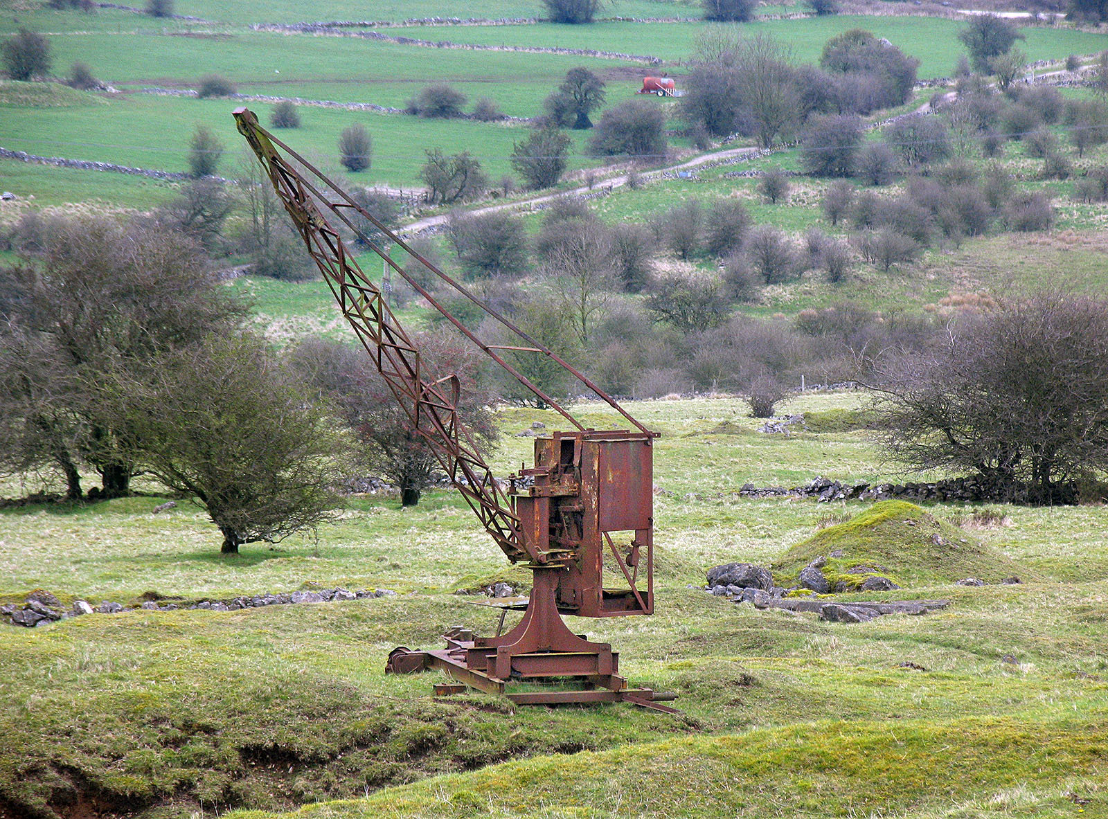 Spar crane