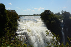 Zimbabwe, Right Stream of the Victoria Falls also Sometimes Named Devil's Cataract