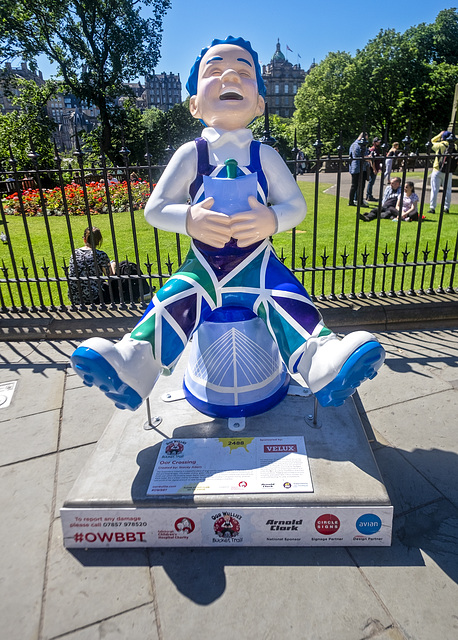 'Oor Crossing', Princes Street, Edinburgh