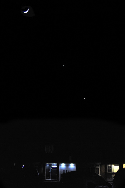 Moon, Jupiter and Venus Moon, Jupiter and Venus