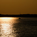 Ottawa River sunset from Andrew Haydon Park marina lighthouse path Nepean, Canada