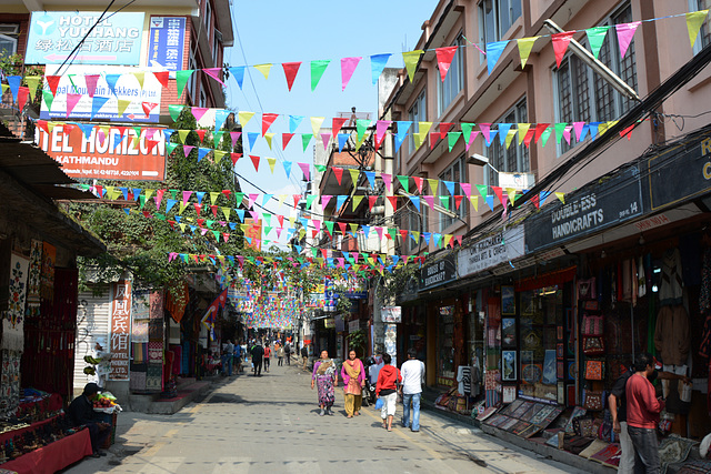 Kathmandu, Thamel Marg